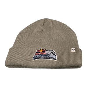 Red Bull Crashed Ice Ottawa Hat Beanie Mens One Size Gray Knit Winter 2016
